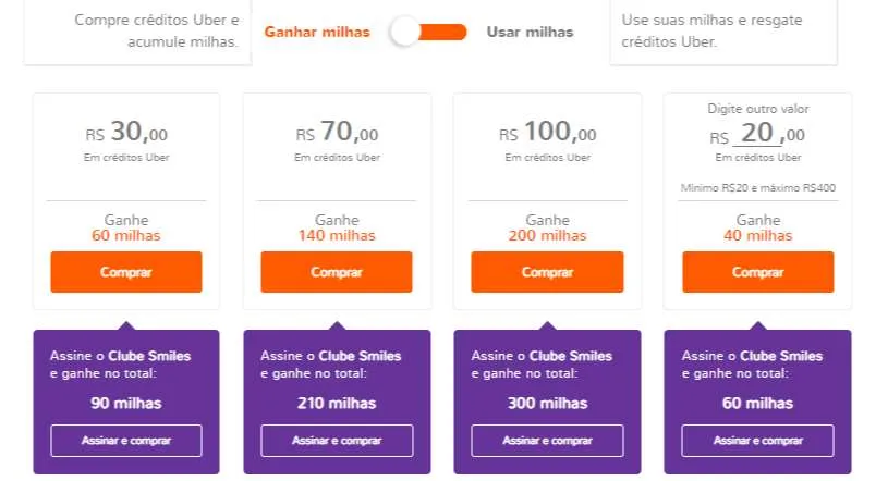 Como ganhar milhas no Carnaval usando a Uber