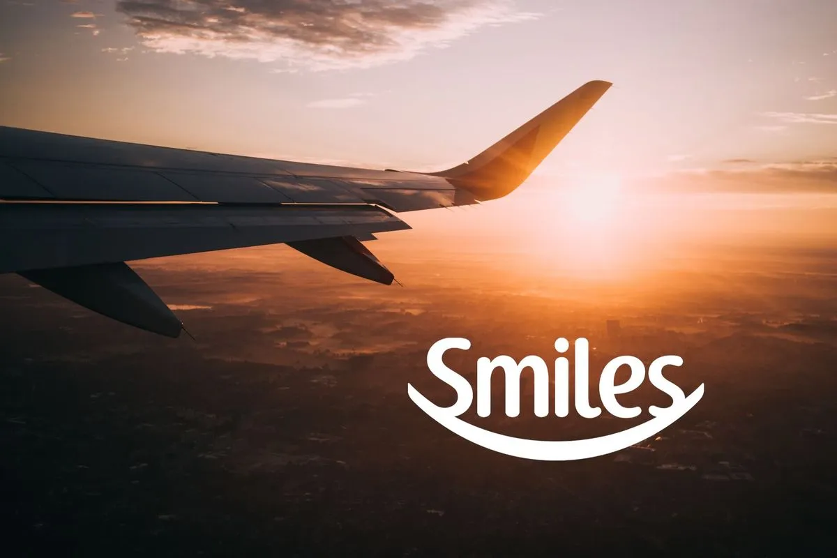 Até 60% de bônus nas transferências de pontos para o Smiles + 15% de desconto em voos GOL
