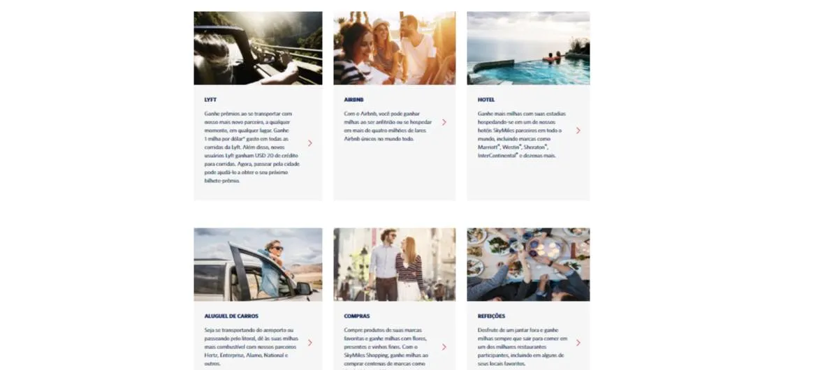 Como acumular milhas SkyMiles