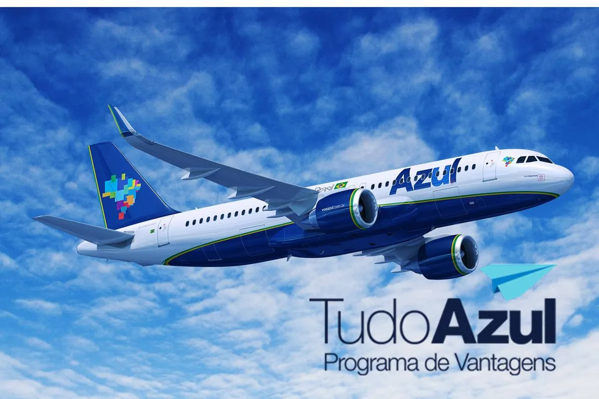 Tudo Azul oferece até 200% de bônus na compra de milhas	