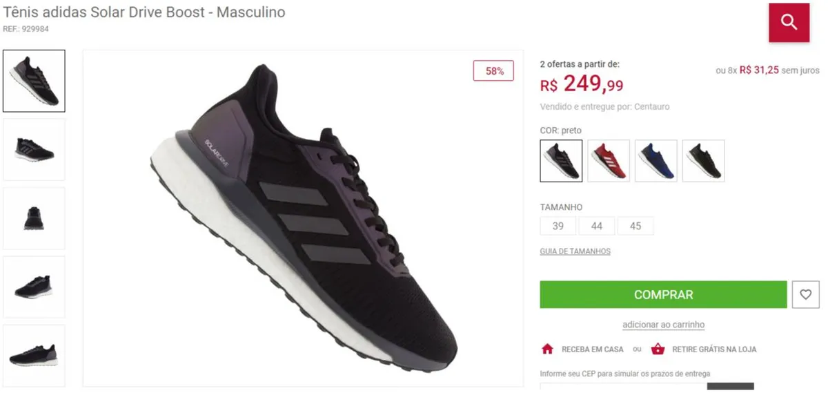 Livelo oferece 10 pontos por real gasto na Centauro