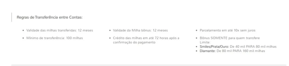 Só hoje! Smiles oferece 300% de bônus nas transferências de milhas entre contas Smiles