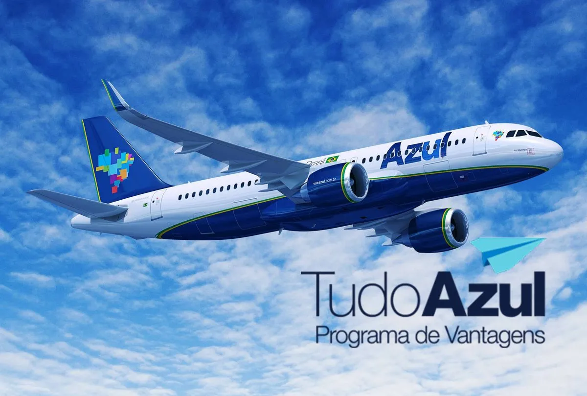 Até 40% de desconto no resgate de passagens no TudoAzul
