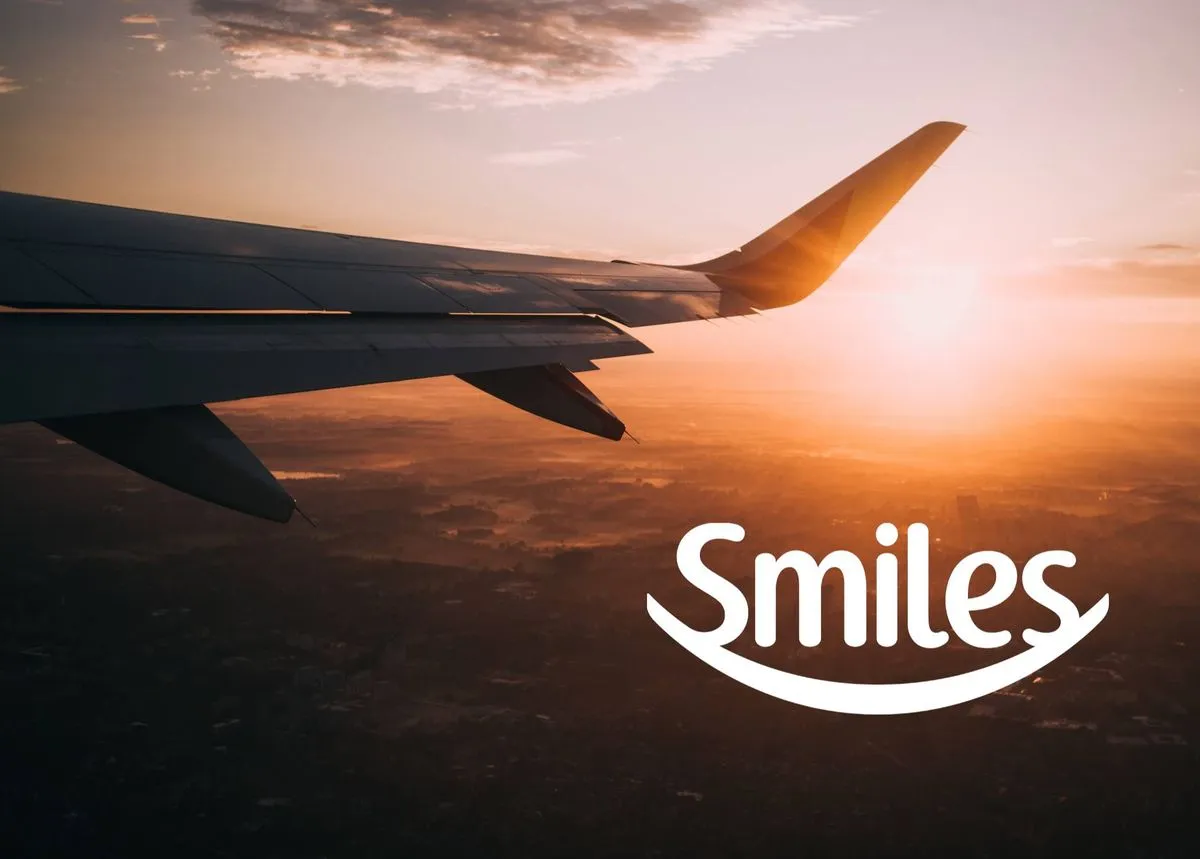 Até 70% na transferência de pontos para o Smiles mais 85% de desconto na compra de milhas