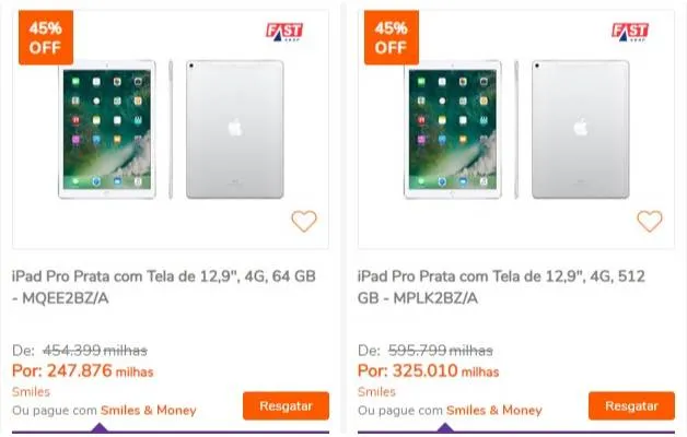 Resgate  de IPAD no shopping Smiles