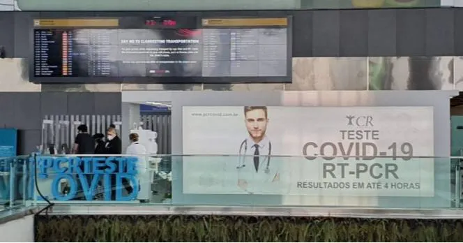 LATAM fecha parceria com laboratório no aeroporto de GRU para teste de covid-19